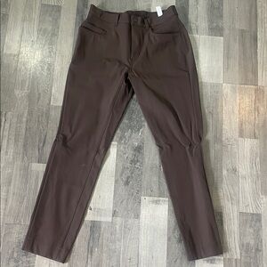 State and Liberty Athletic Tech Chino Brown Pants